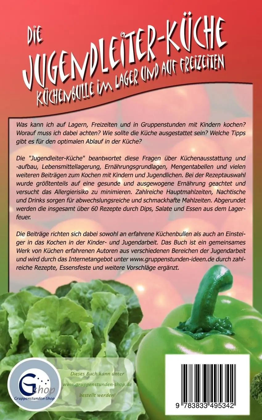 Rückseite: 9783833495342 | Die Jugendleiter-Küche | Küchenbulle im Lager und auf Freizeiten