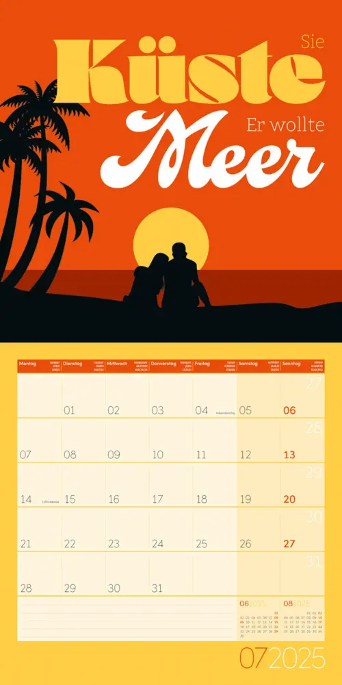 Bild: 9783838445342 | Einspruch Kalender 2025 - 30x30 | Ackermann Kunstverlag | Kalender