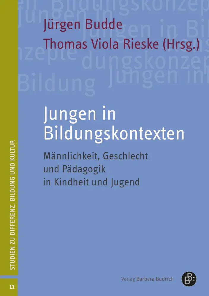 Cover: 9783847425342 | Jungen in Bildungskontexten | Jürgen Budde (u. a.) | Taschenbuch