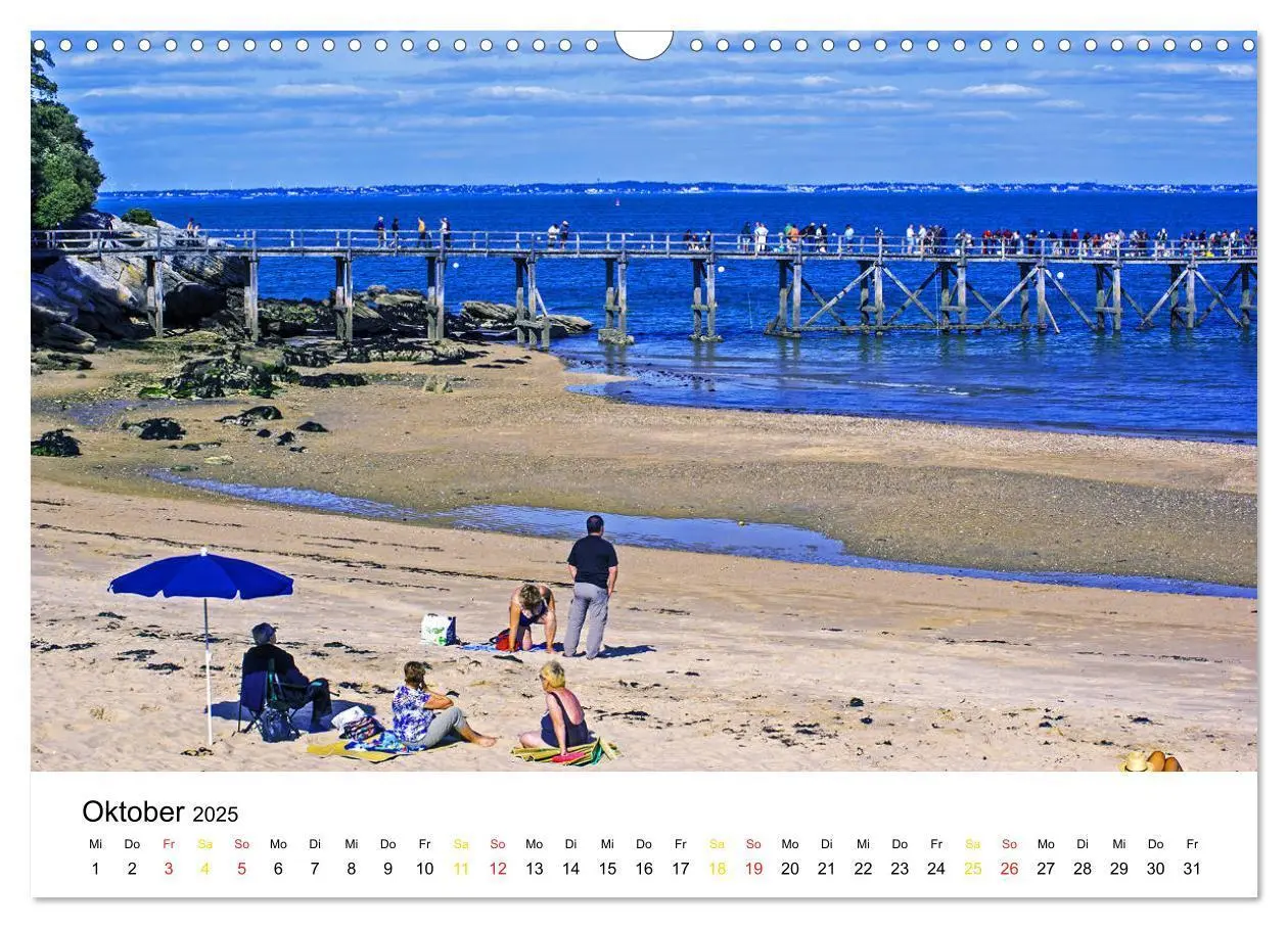 Bild: 9783435265442 | Vendée Aus dem Meer steigender Himmel Frankreichs (Wandkalender...