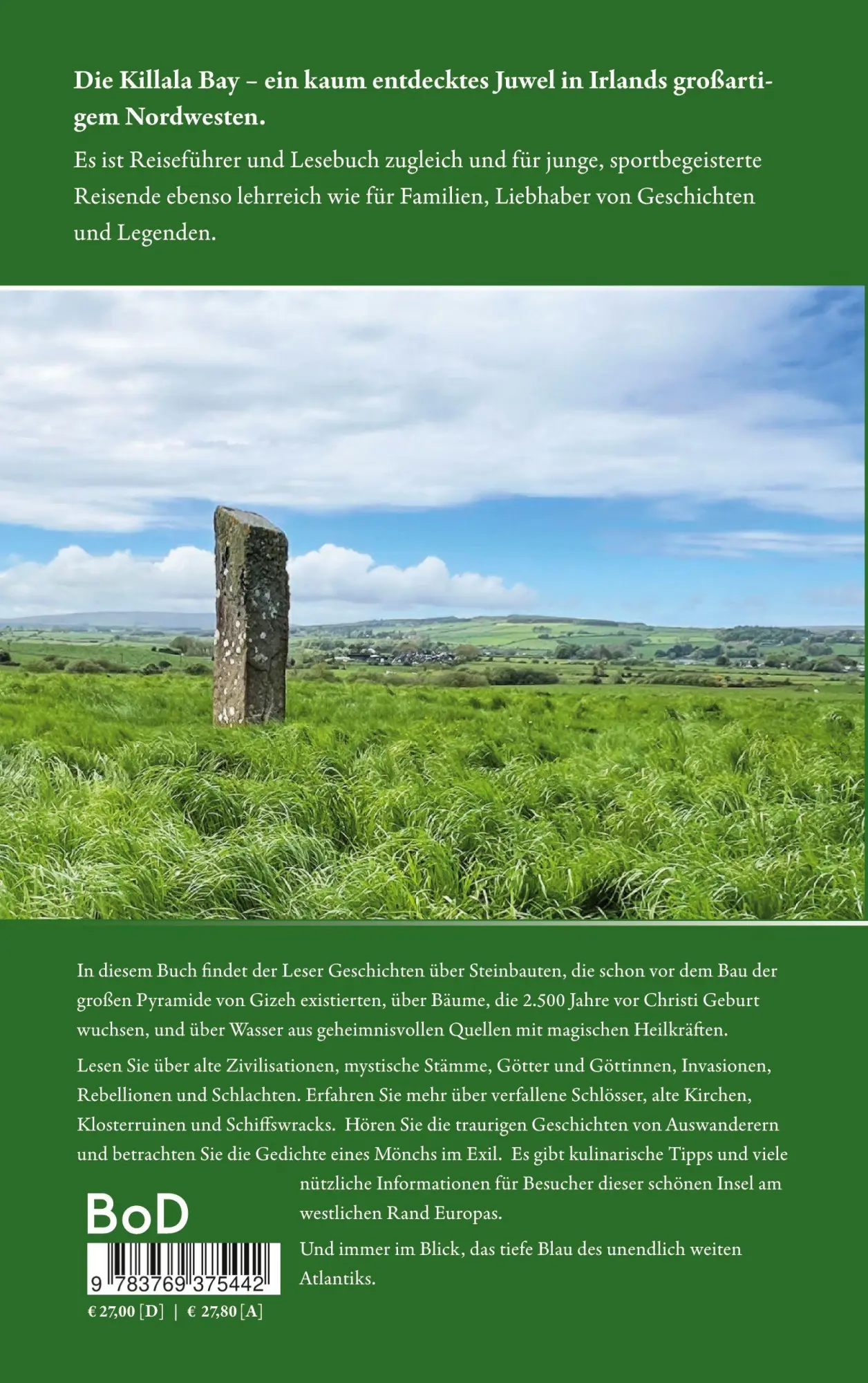 Rückseite: 9783769375442 | Irland in mir | Ein Reise- und Lesebuch | Dennis O'Connell (u. a.)
