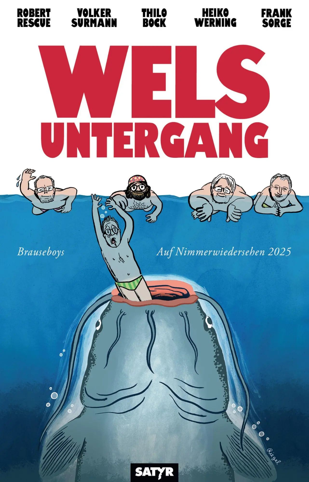 Cover: 9783910775442 | Auf Nimmerwiedersehen 2025 | Welsuntergang. Ein Jahr schnappt zu!
