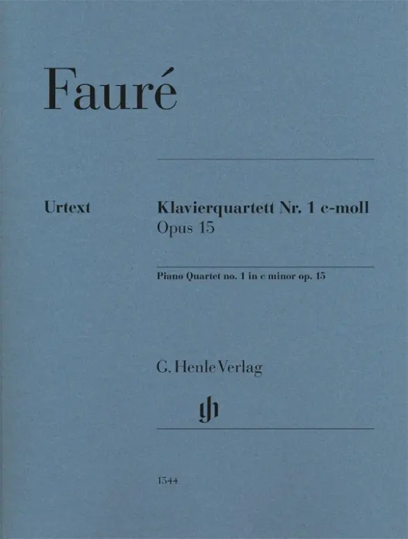 Cover: 9790201815442 | Gabriel Fauré - Klavierquartett Nr. 1 c-moll op. 15 | Fabian Kolb