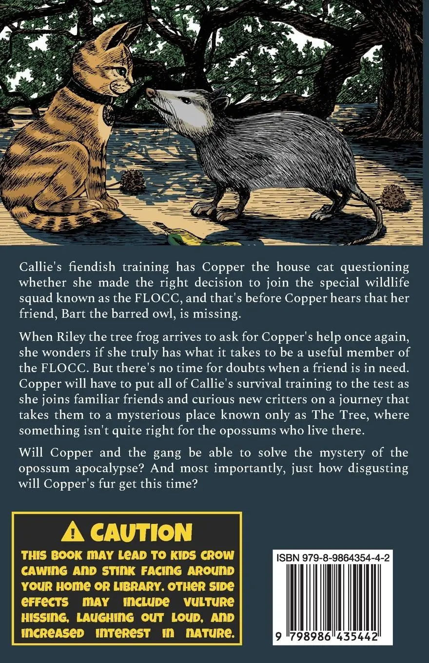 Rückseite: 9798986435442 | Copper and the Tree Frog | The Opossum Apocalypse | Mike Jones | Buch