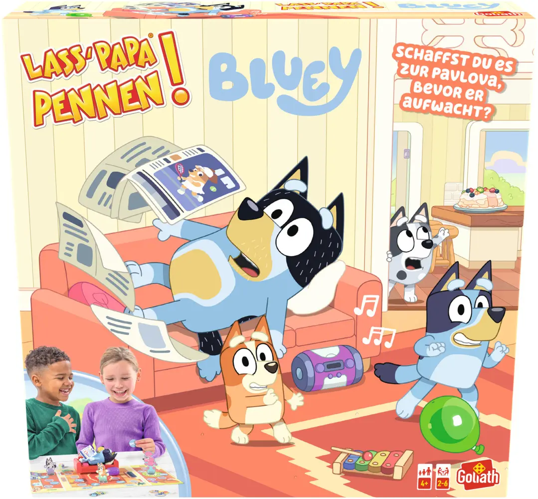 Cover: 8720077385542 | Lass Papa Pennen - Bluey | Spiel | 938554 | Deutsch | 2026