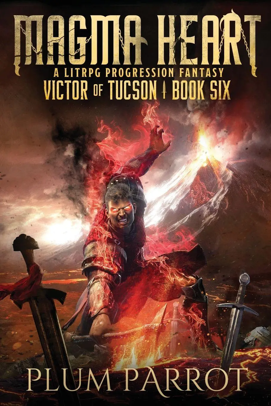 Cover: 9781039455542 | Magma Heart | A LitRPG Progression Fantasy | Plum Parrot | Taschenbuch