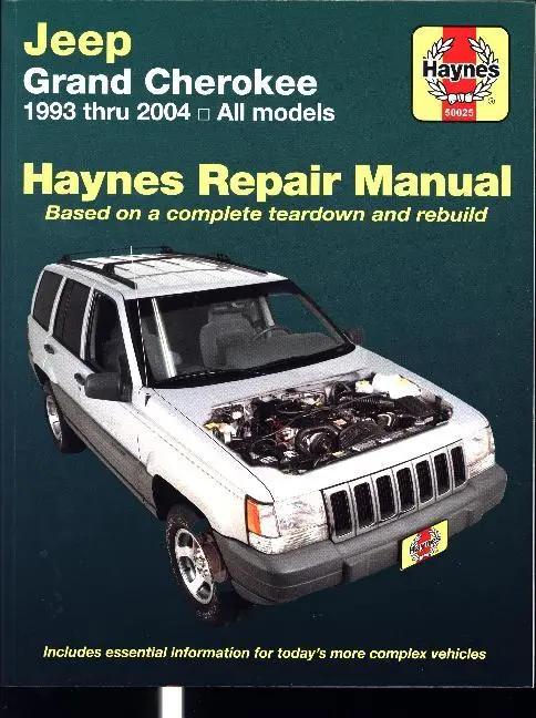 Haynes Manuals Inc Jeep Grand Cherokee (1993-2004) Haynes Repair Manual (Usa)