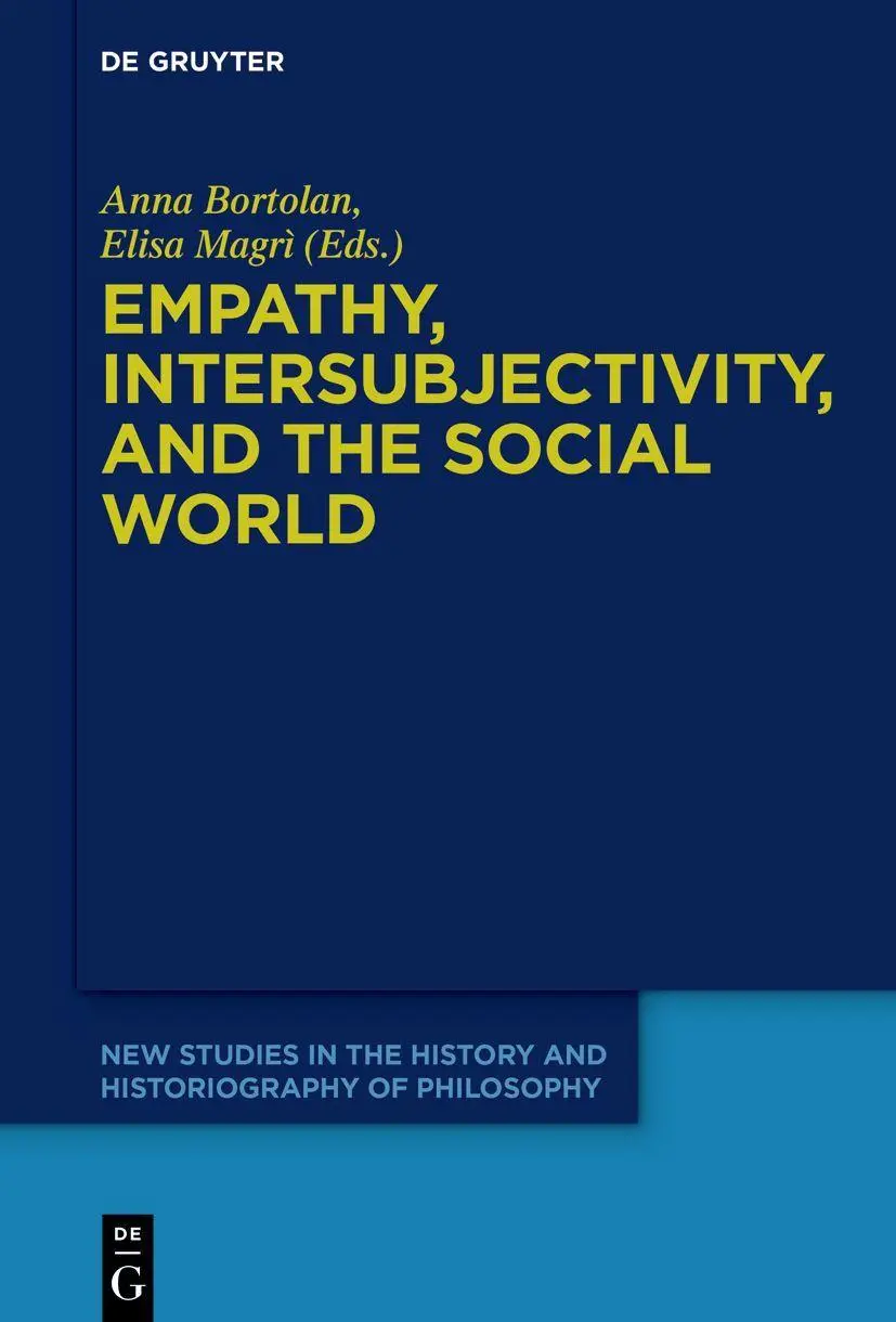 Cover: 9783111355542 | Empathy, Intersubjectivity, and the Social World | Elisa Magrì (u. a.)