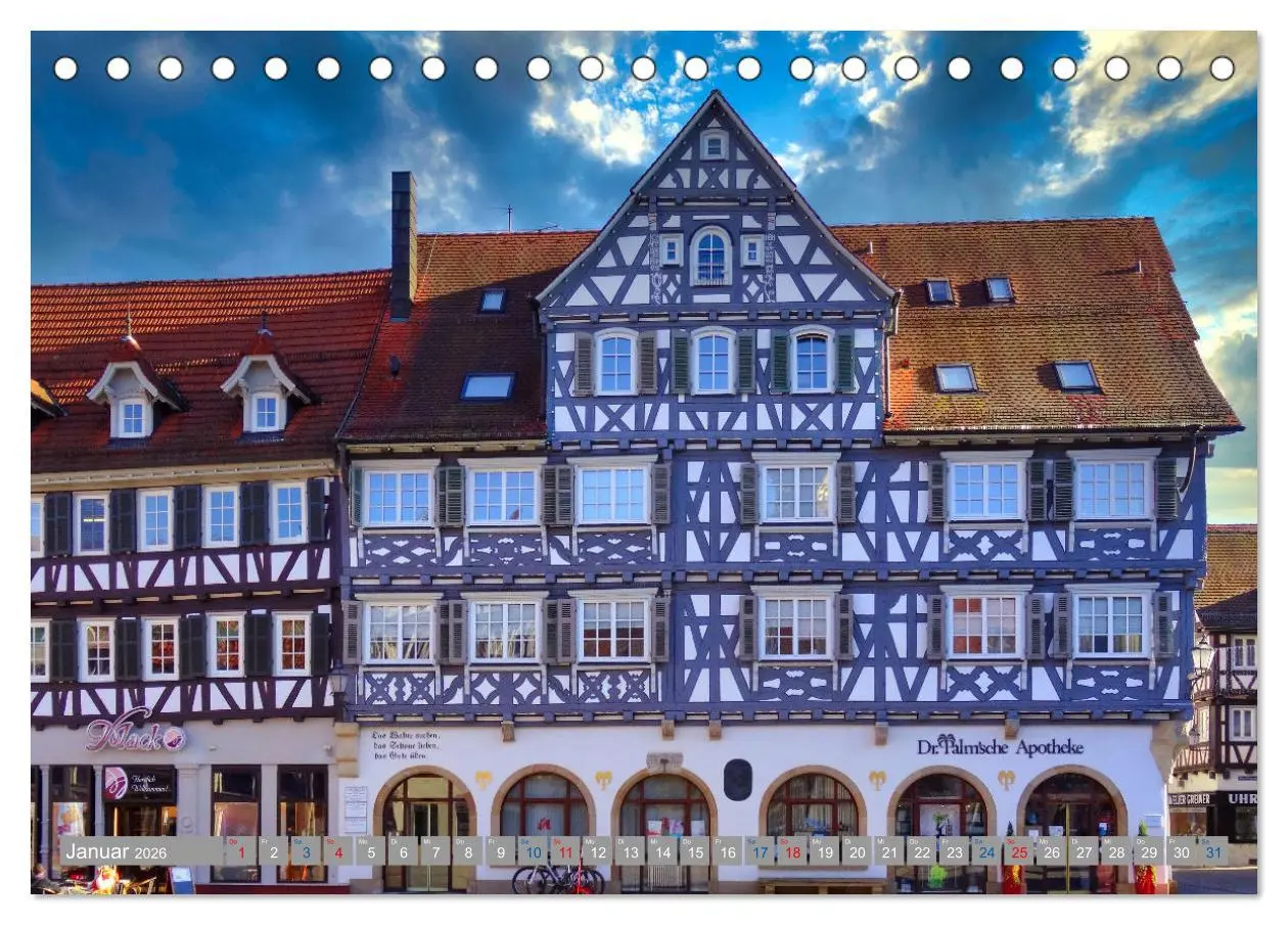 Bild: 9783457585542 | Schorndorf und Umgebung (Tischkalender 2026 DIN A5 quer), CALVENDO...