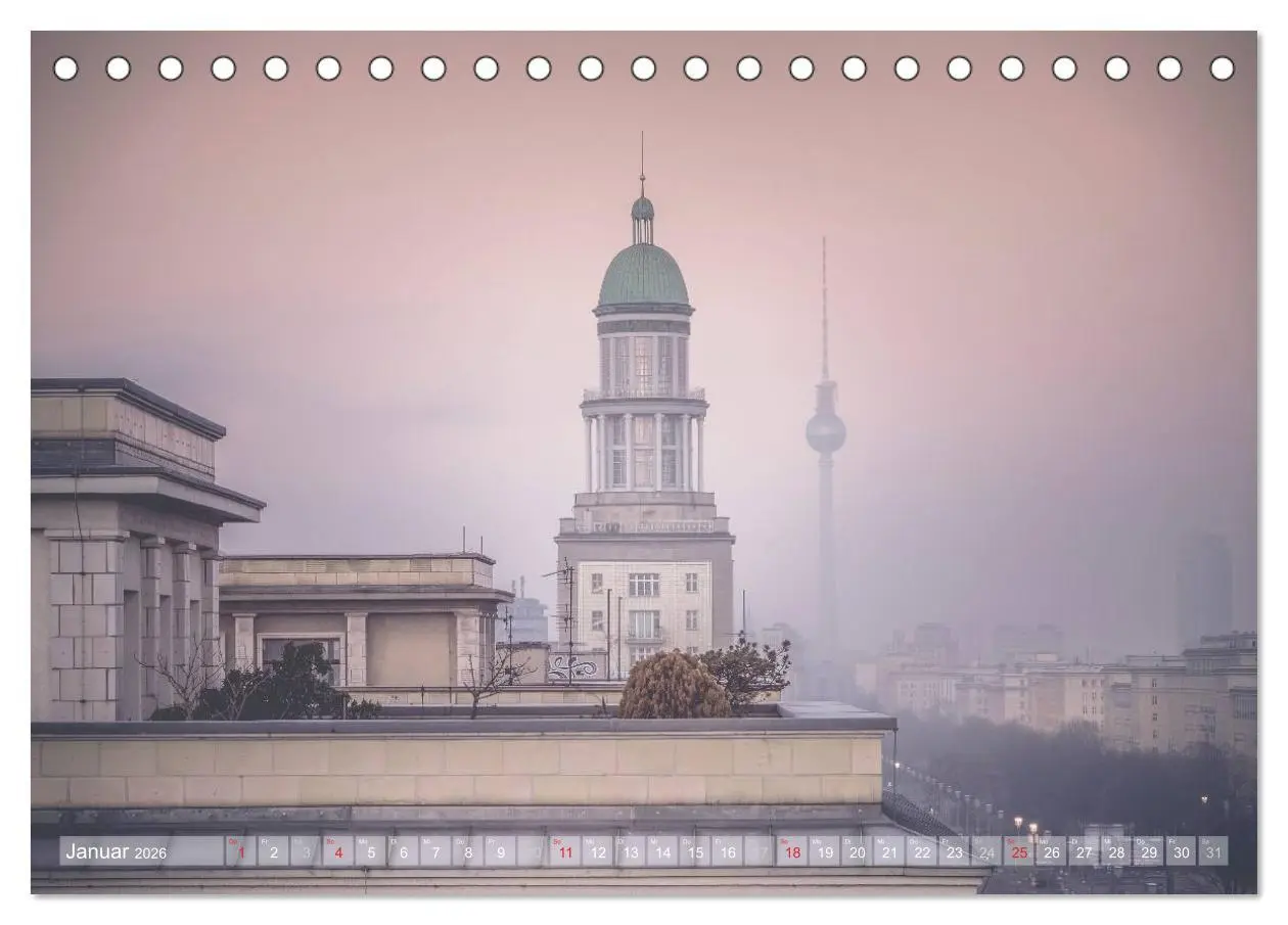 Bild: 9783516055542 | Berlin Citylights (Tischkalender 2026 DIN A5 quer), CALVENDO...