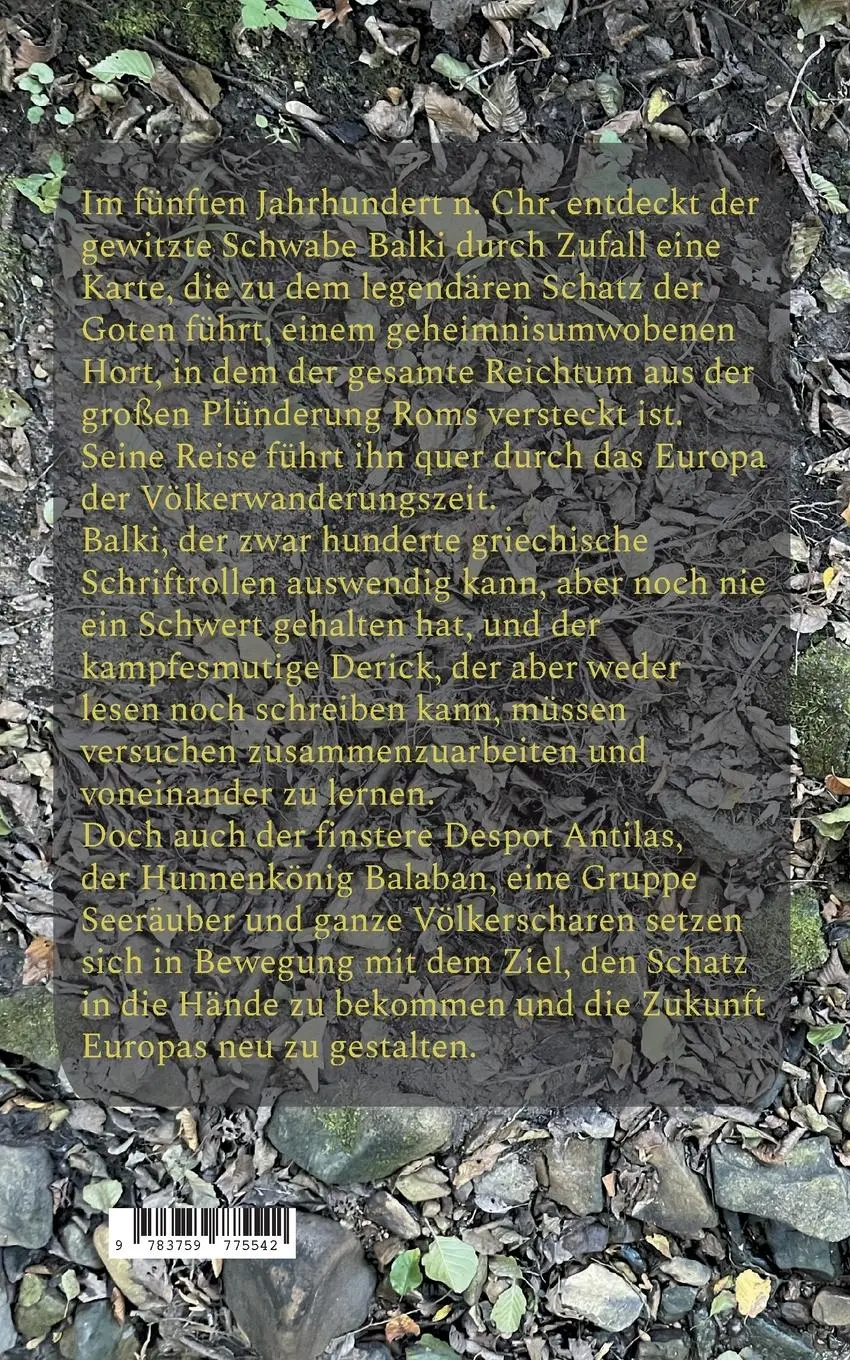Rückseite: 9783759775542 | Balki und der verlorene Schatz | Elias Baik | Taschenbuch | Paperback