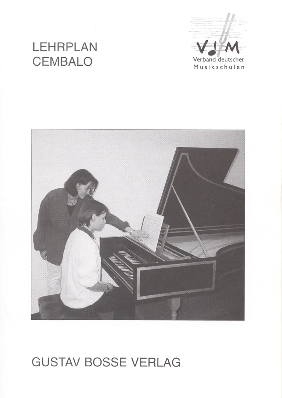 Cover: 9783764935542 | Lehrplan Cembalo | Stand: August 1998 | Buch | Gustav Bosse Verlag