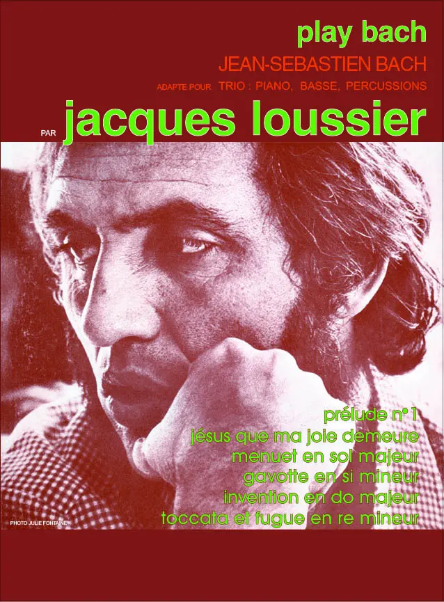 Cover: 9788850705542 | Play Bach | Adaptations pour piano jazz | Jacques Loussier | 2015