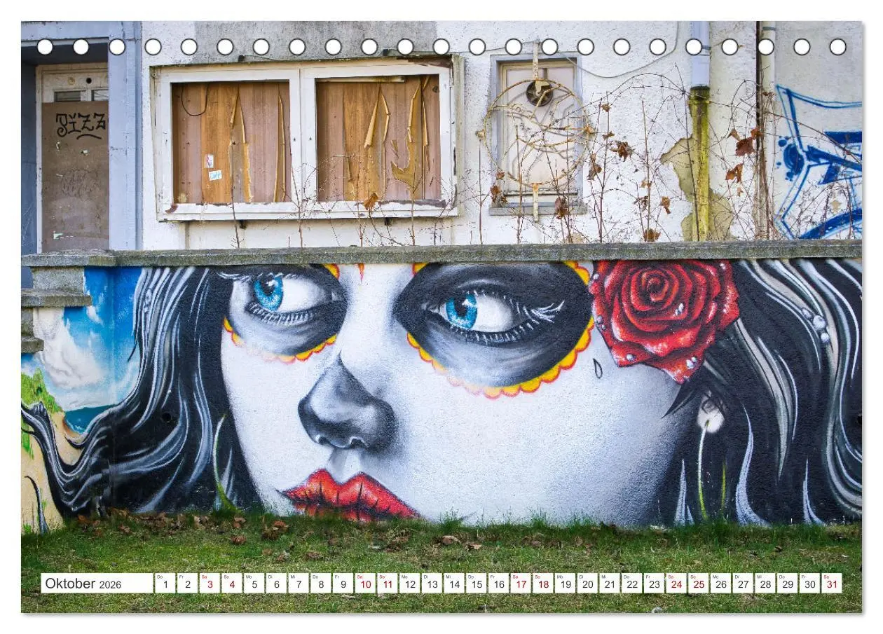 Bild: 9783457645642 | Graffiti: Die Kunst der Straße (Tischkalender 2026 DIN A5 quer),...