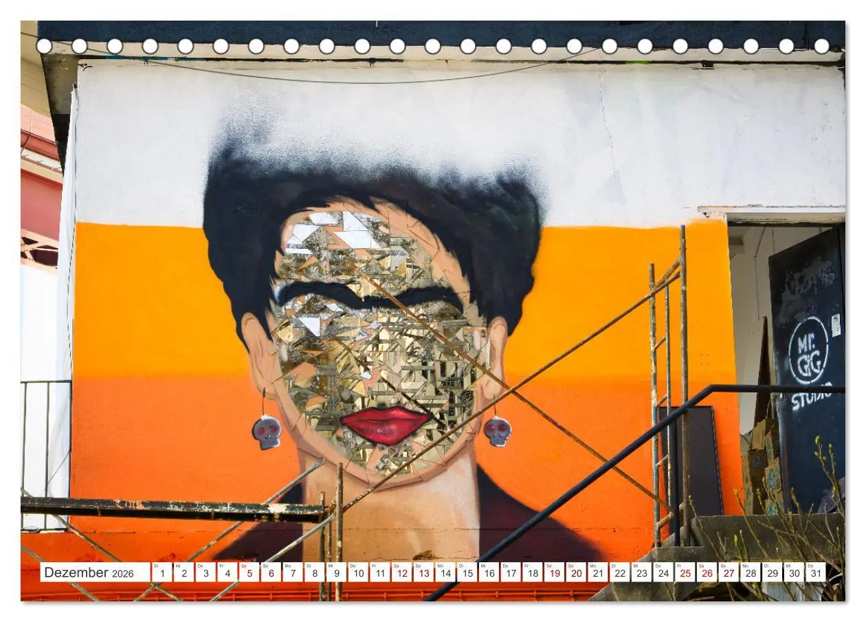 Bild: 9783457645642 | Graffiti: Die Kunst der Straße (Tischkalender 2026 DIN A5 quer),...