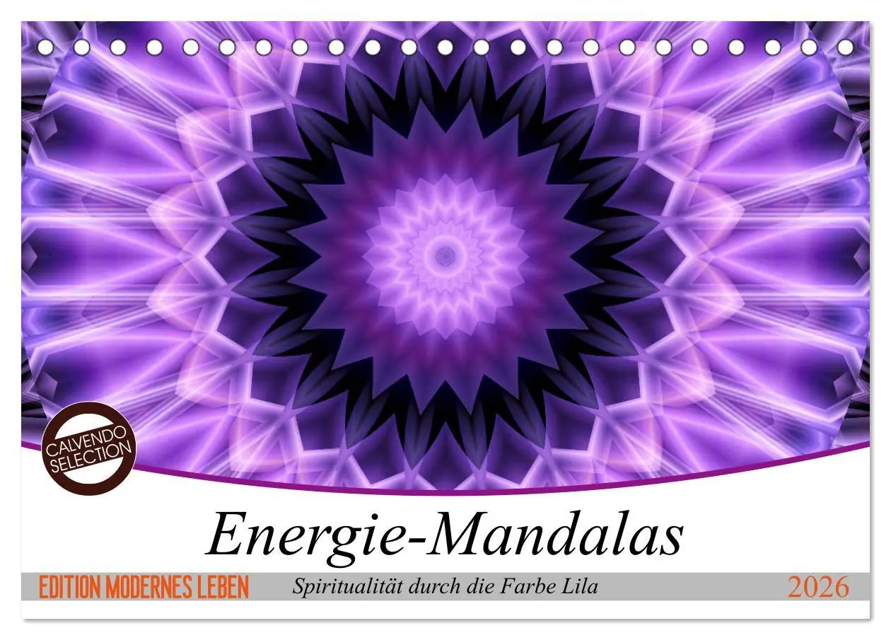 Cover: 9783457885642 | Energie - Mandalas, Spiritualität durch die Farbe Lila...