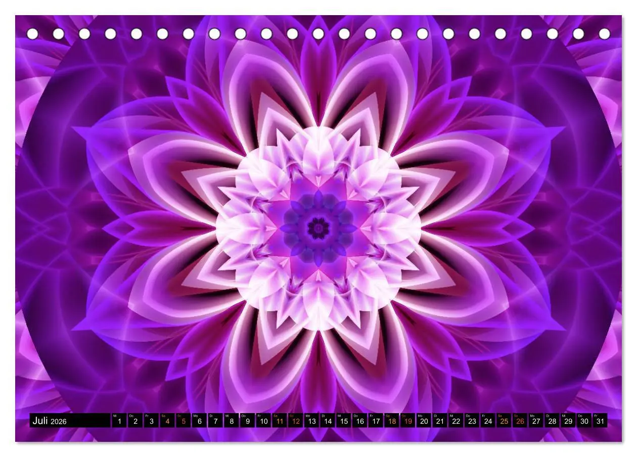 Bild: 9783457885642 | Energie - Mandalas, Spiritualität durch die Farbe Lila...