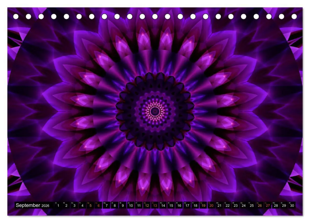 Bild: 9783457885642 | Energie - Mandalas, Spiritualität durch die Farbe Lila...