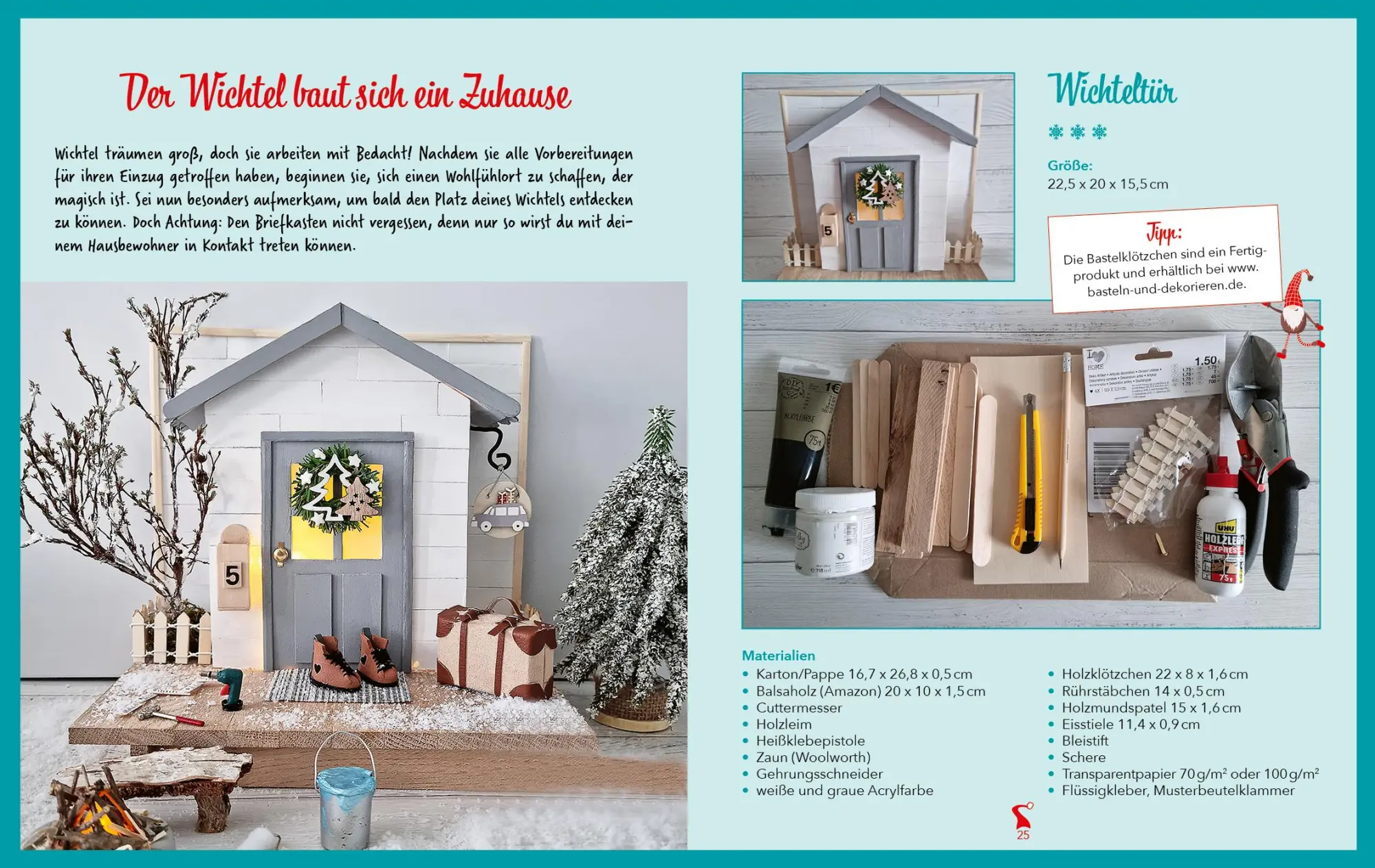 Bild: 9783747405642 | Meine Wichtel-Kreativ-Werkstatt | Angelika Janczik (u. a.) | Buch