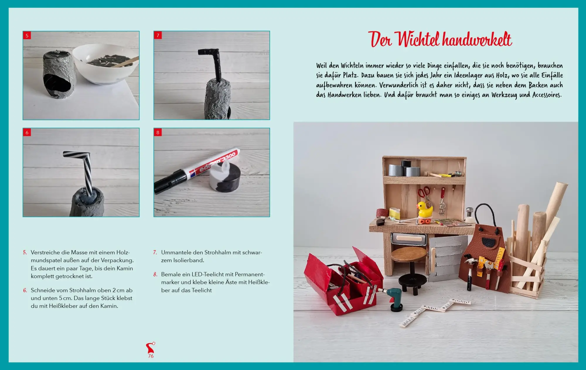 Bild: 9783747405642 | Meine Wichtel-Kreativ-Werkstatt | Angelika Janczik (u. a.) | Buch