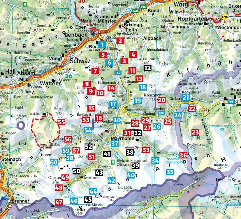 Bild: 9783763315642 | ROTHER Wanderführer Zillertal. 60 Wanderungen und Gipfeltouren -...