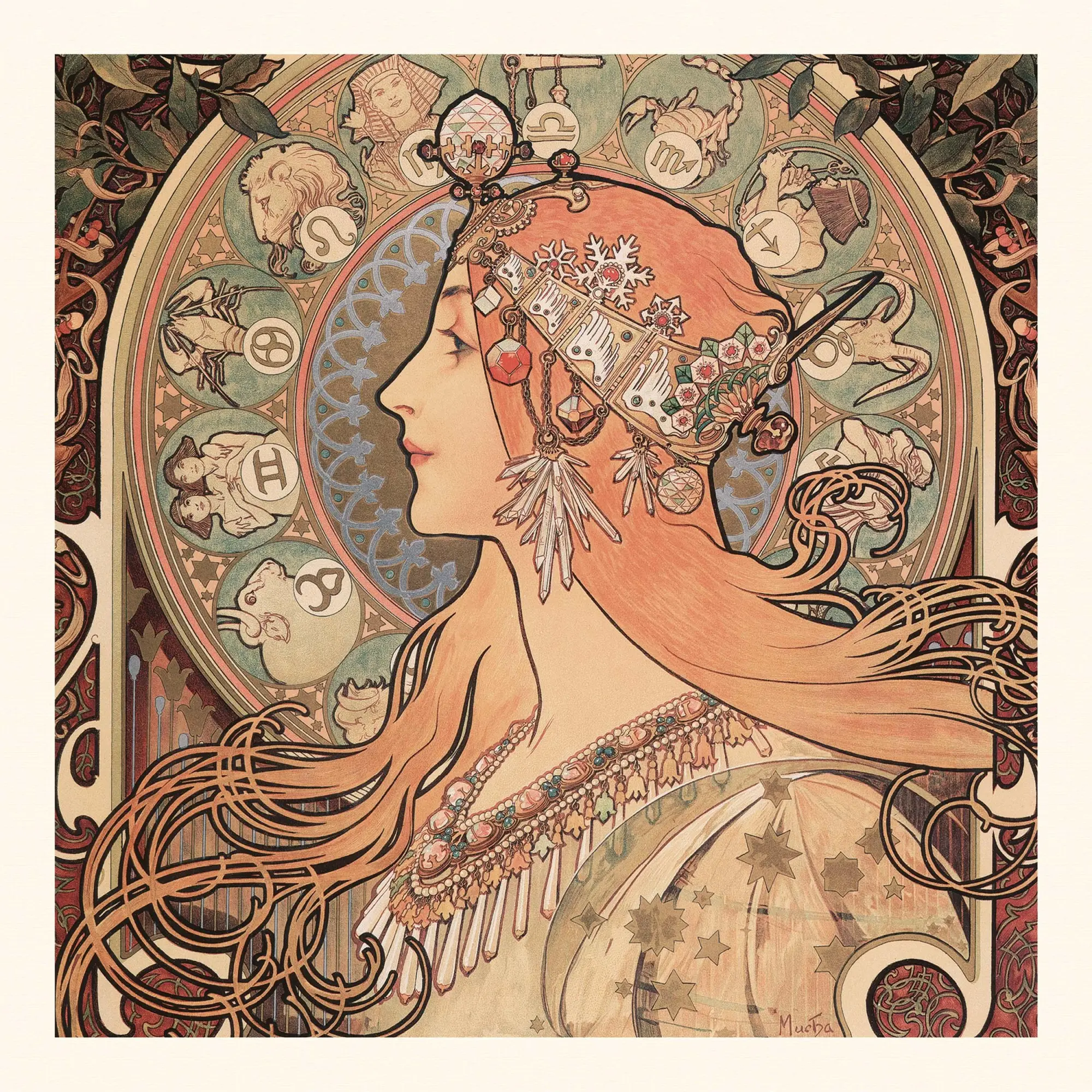 Bild: 9783959295642 | Alphonse Mucha - Poster Art 2026 | Kalender 2026 | Kalender | 28 S.
