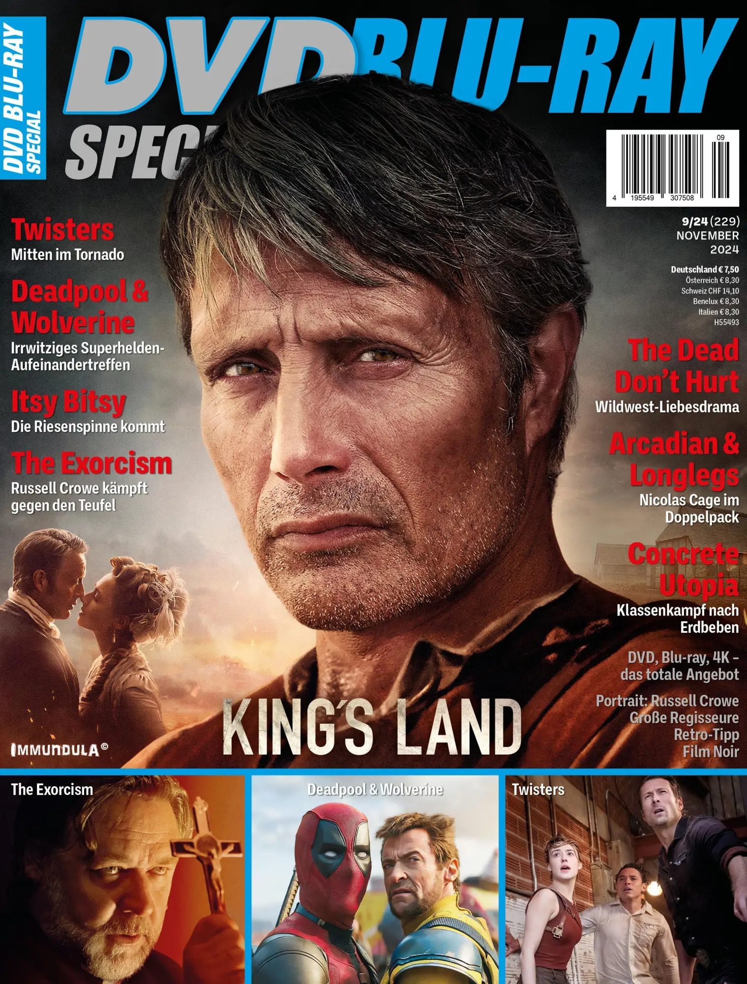 Cover: 9783959365642 | DVD BLU-RAY SPECIAL. Ausgabe November 2024 (#229) | Sülter (u. a.)