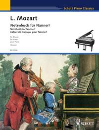 Cover: 9790001125642 | Notenbuch Fur Nannerl | Klavier. | Wolfgang Amadeus Mozart | Buch