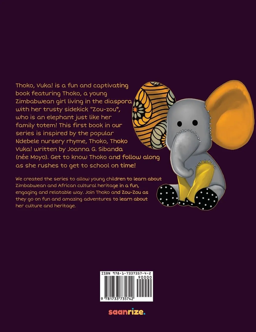 Rückseite: 9781733735742 | Thoko Vuka! | Nomusa Ndebele (u. a.) | Taschenbuch | 2020