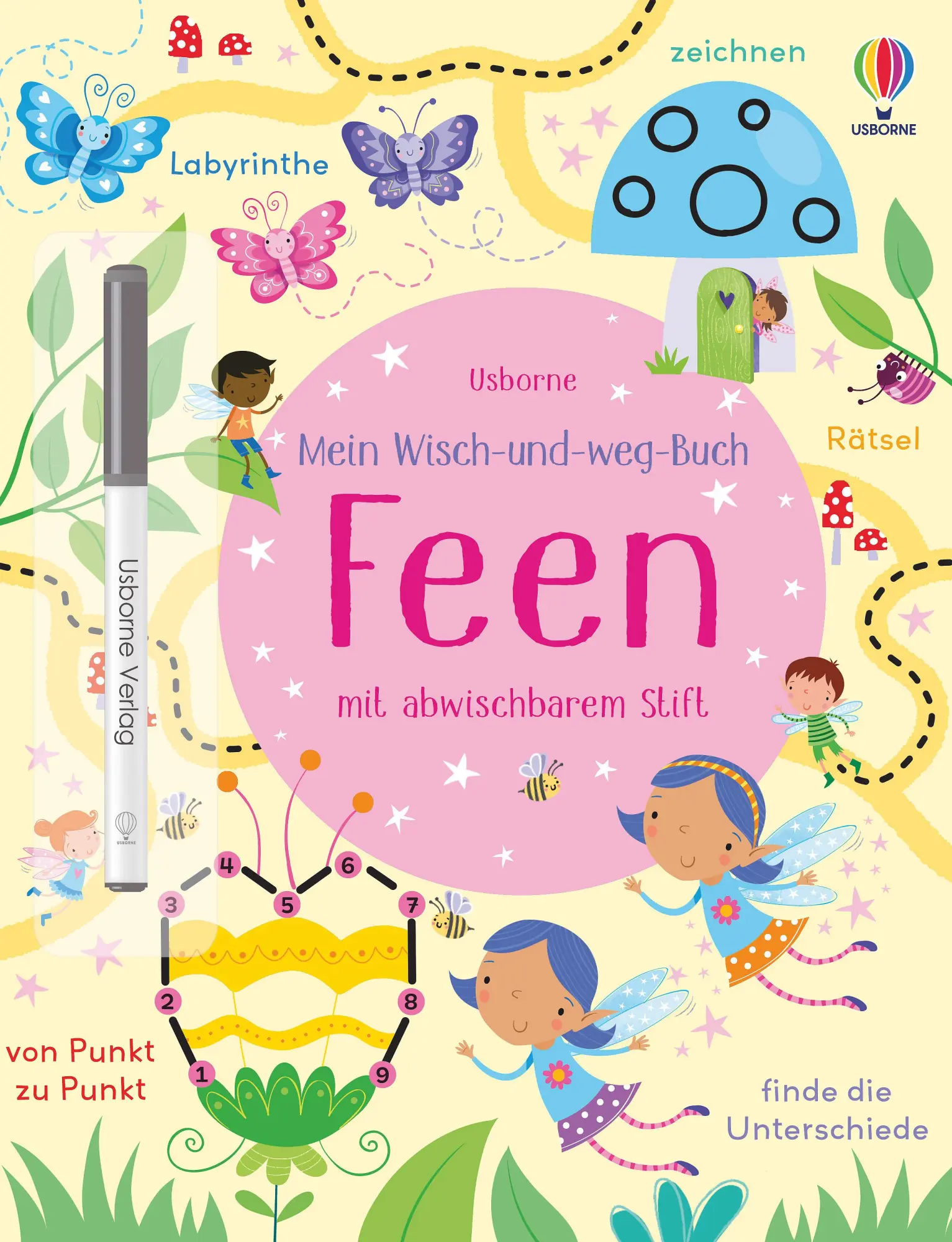 Cover: 9781789415742 | Mein Wisch-und-weg-Buch: Feen | mit abwischbarem Stift | Robson | 2021