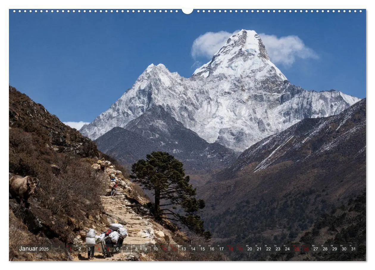Bild: 9783435235742 | Himalaya Ama Dablam (Wandkalender 2025 DIN A2 quer), CALVENDO...