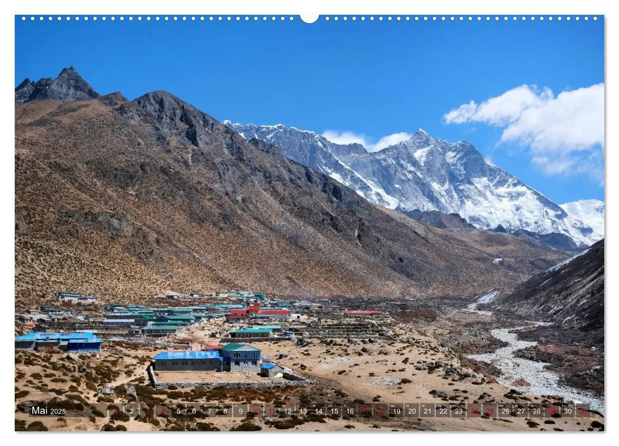 Bild: 9783435235742 | Himalaya Ama Dablam (Wandkalender 2025 DIN A2 quer), CALVENDO...