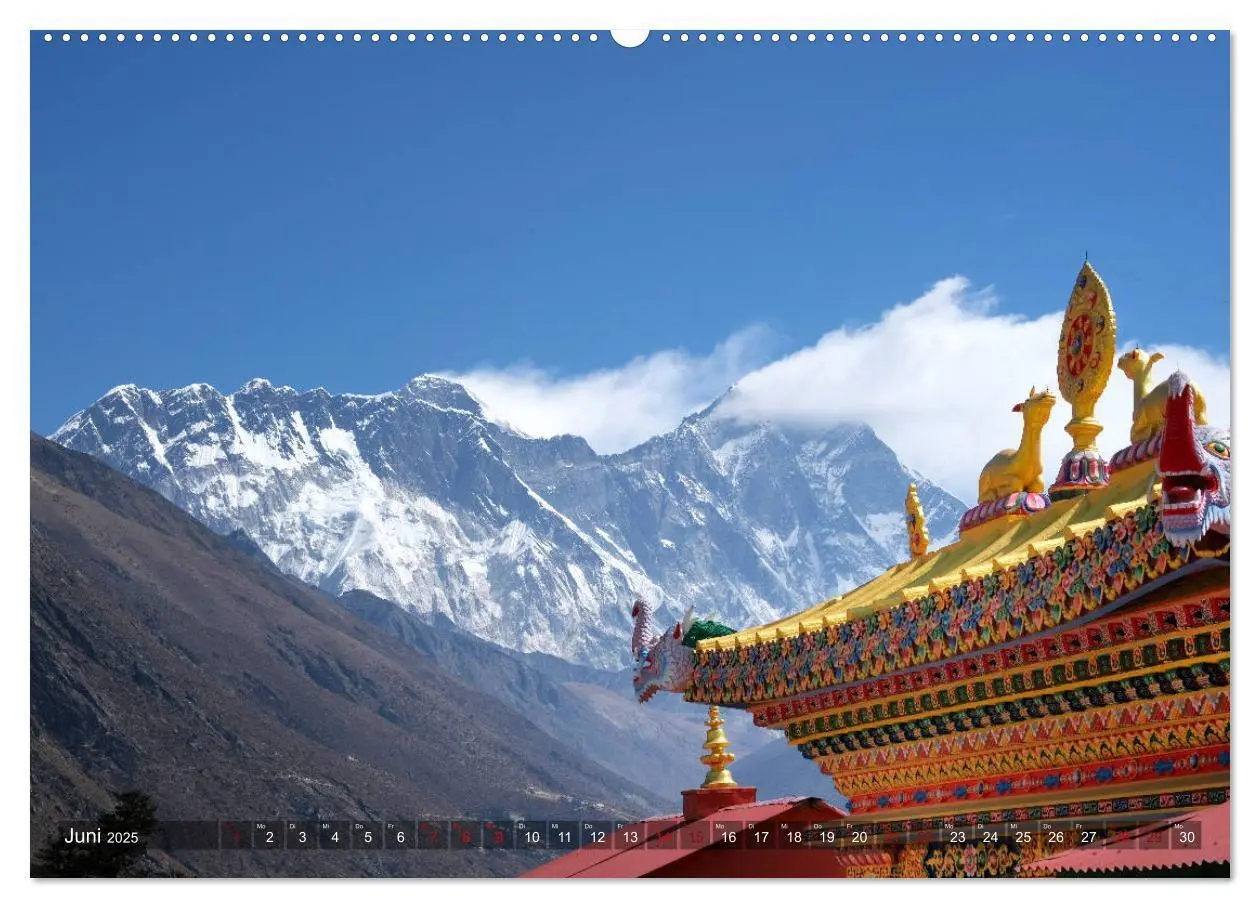 Bild: 9783435235742 | Himalaya Ama Dablam (Wandkalender 2025 DIN A2 quer), CALVENDO...