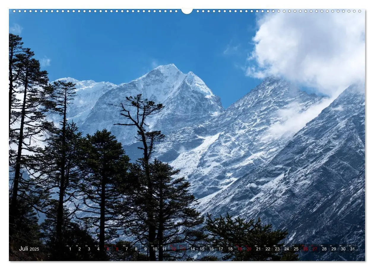 Bild: 9783435235742 | Himalaya Ama Dablam (Wandkalender 2025 DIN A2 quer), CALVENDO...