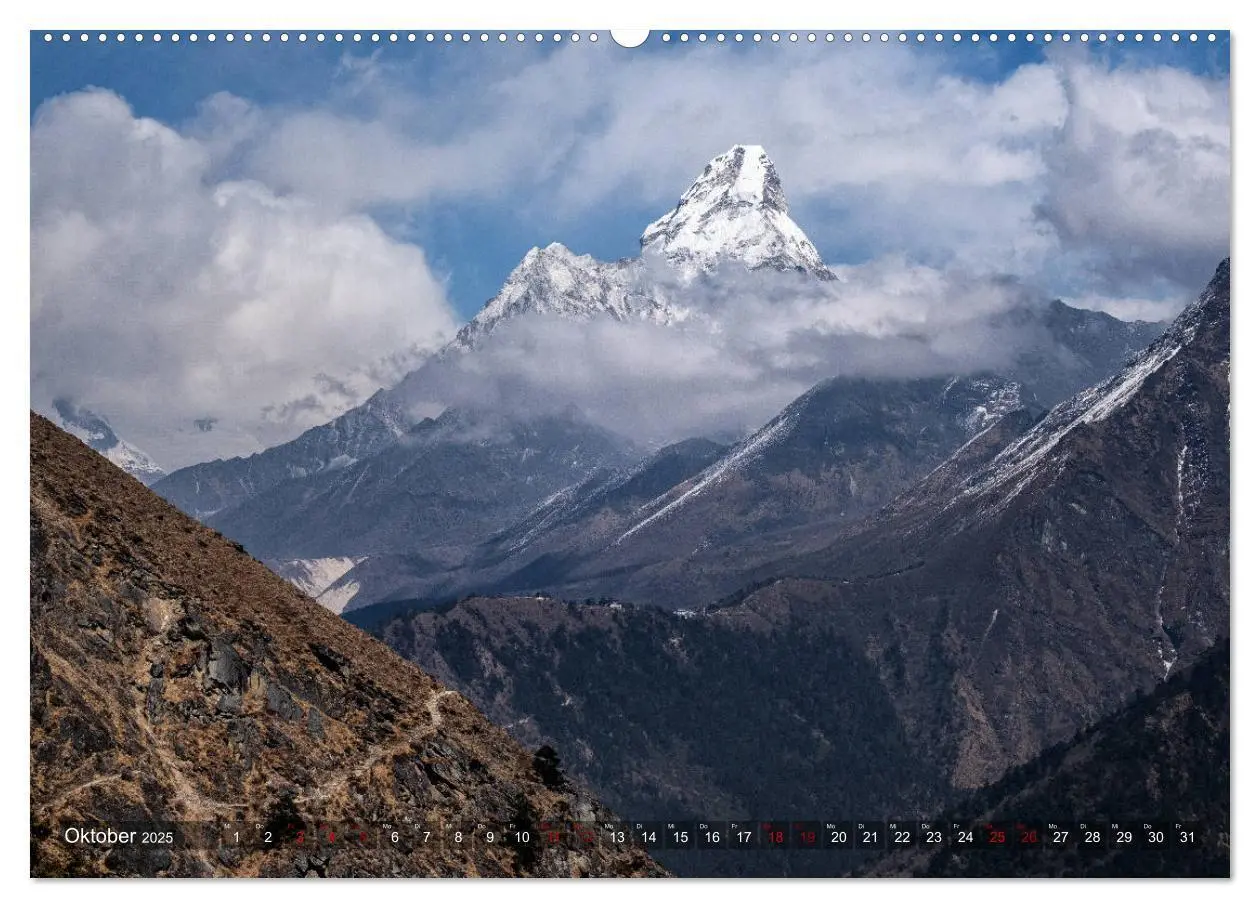 Bild: 9783435235742 | Himalaya Ama Dablam (Wandkalender 2025 DIN A2 quer), CALVENDO...