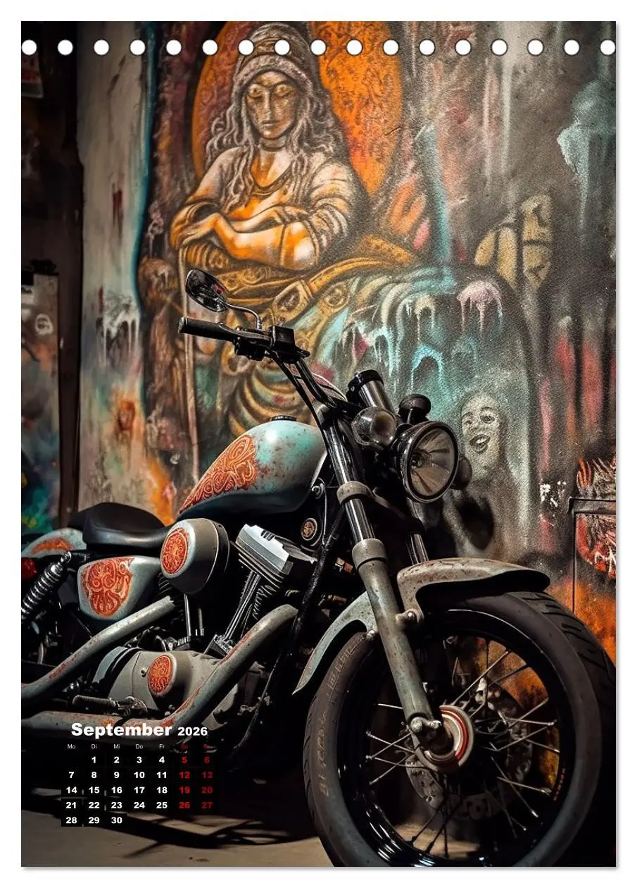 Bild: 9783516275742 | Graffiti Art (Tischkalender 2026 DIN A5 hoch), CALVENDO Monatskalender