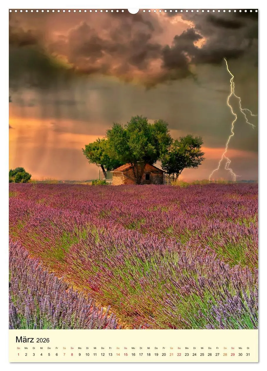 Bild: 9783516345742 | Provence Lavendel Paradies (hochwertiger Premium Wandkalender 2026...