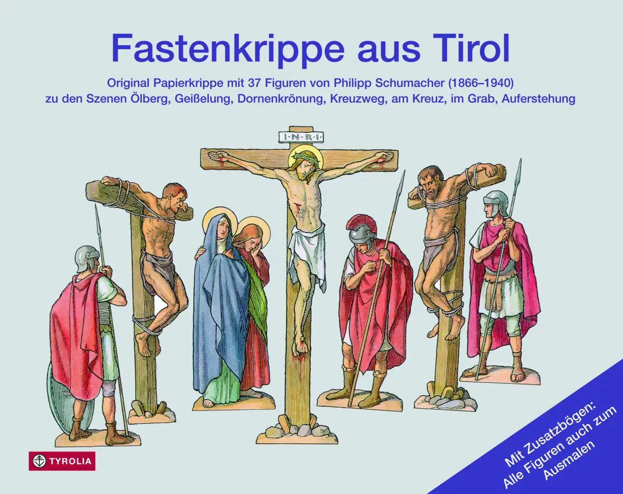Cover: 9783702225742 | Fastenkrippe aus Tirol, 4 Bögen | Philipp Schumacher | Loseblatt