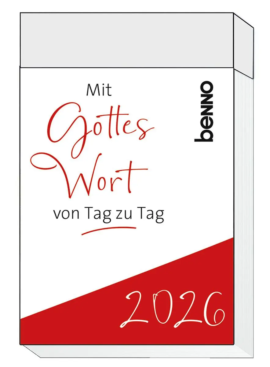 Bild: 9783746265742 | Mit Gottes Wort von Tag zu Tag 2026 | Tagesabreißkalender | Kalender