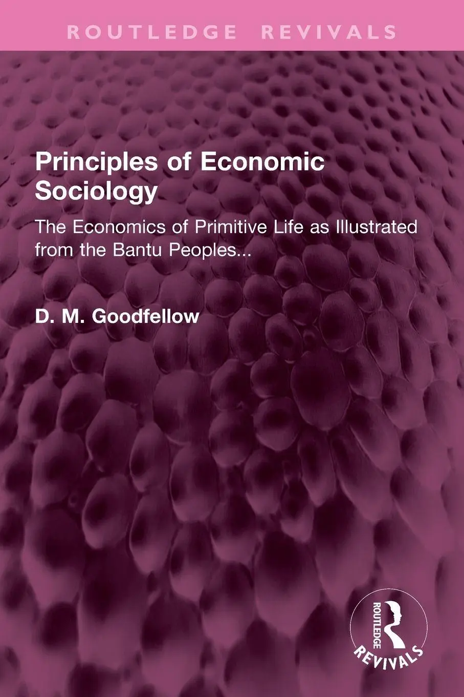 Cover: 9781032945842 | Principles of Economic Sociology | D. M. Goodfellow | Taschenbuch