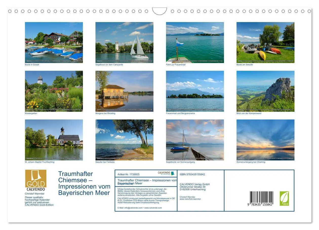 Bild: 9783435155842 | Traumhafter Chiemsee - Impressionen vom Bayerischen Meer...