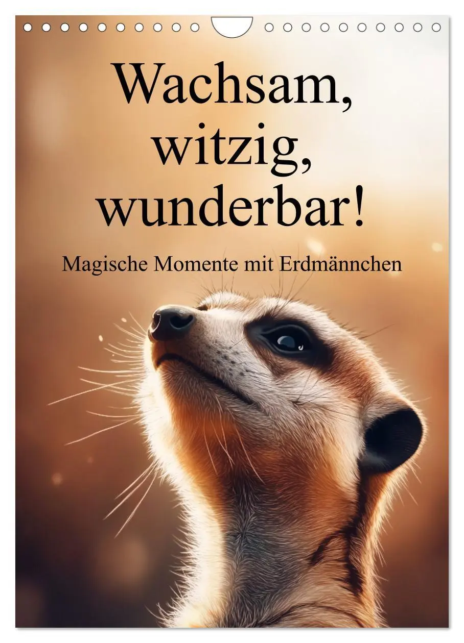 Cover: 9783457625842 | Wachsam, witzig, wunderbar! - Magische Momente mit Erdmännchen...