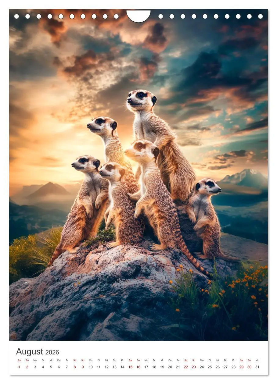 Bild: 9783457625842 | Wachsam, witzig, wunderbar! - Magische Momente mit Erdmännchen...
