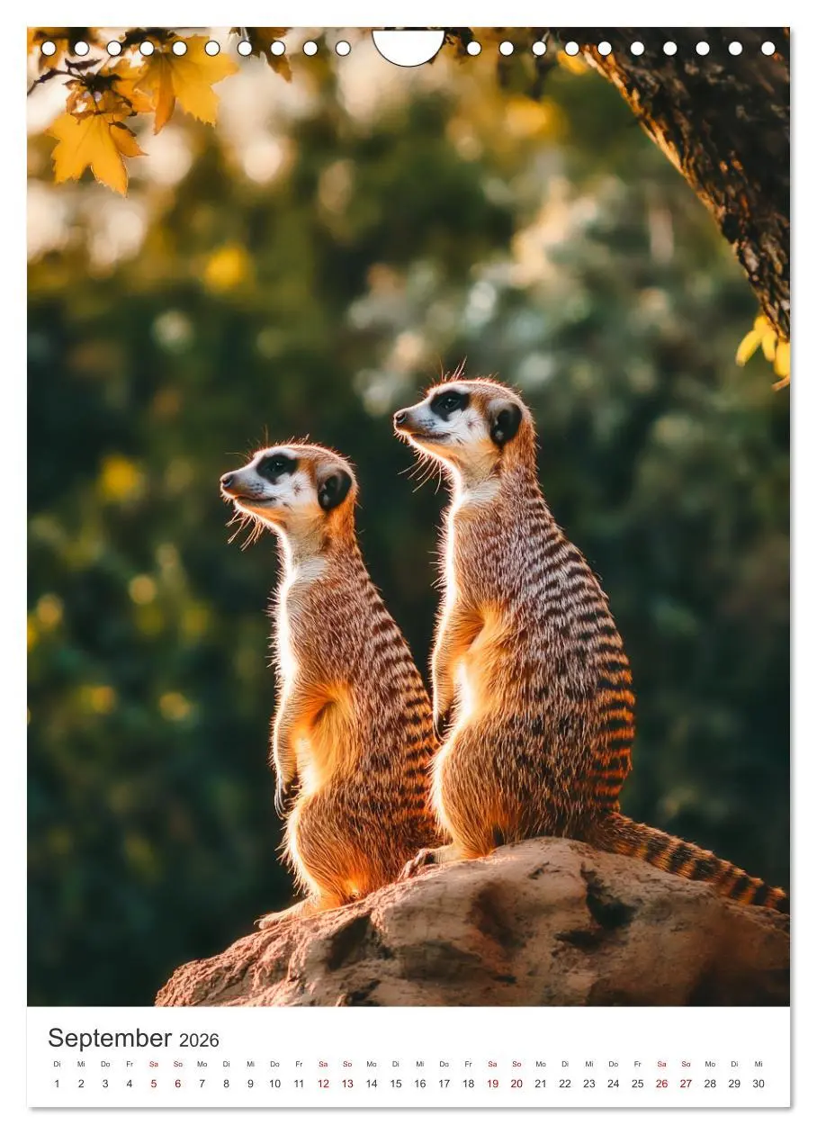 Bild: 9783457625842 | Wachsam, witzig, wunderbar! - Magische Momente mit Erdmännchen...