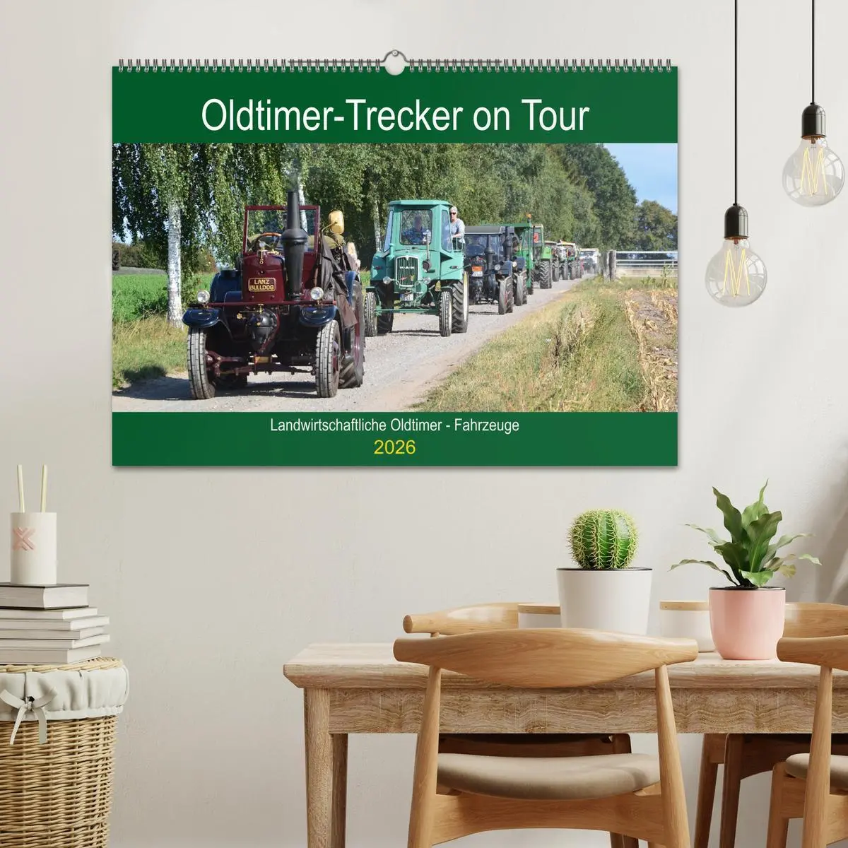 Bild: 9783457935842 | Oldtimer-Trecker on Tour (Wandkalender 2026 DIN A2 quer), CALVENDO...