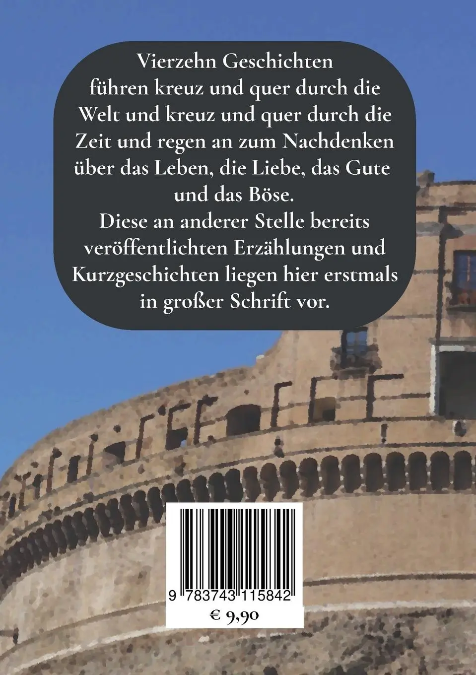 Rückseite: 9783743115842 | Ausgewählte Erzählungen und Kurzgeschichten - Großdruck | Ambronn