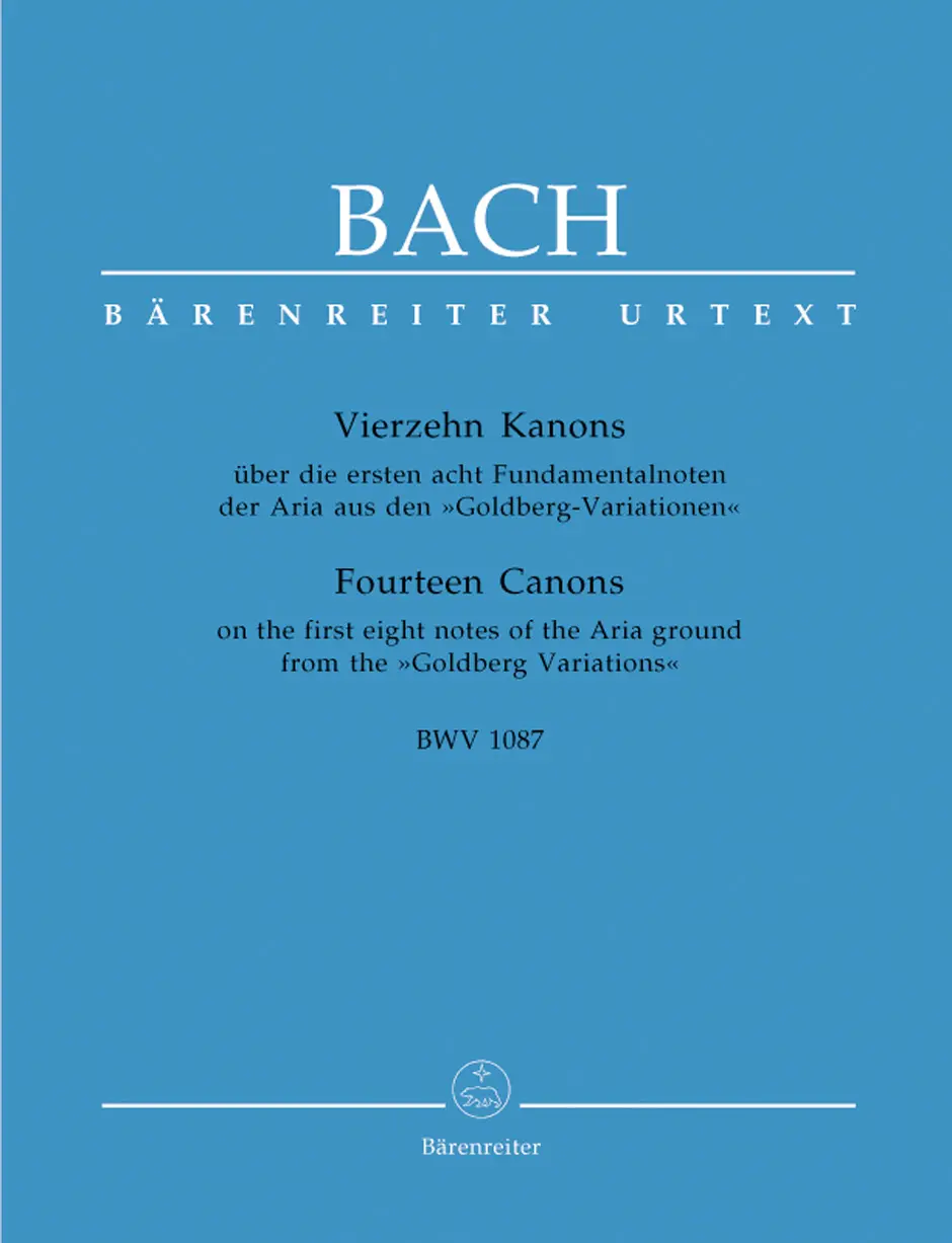 Cover: 9790006465842 | Forteen Canons BWV 1087 | Erstausgabe | Johann Sebastian Bach