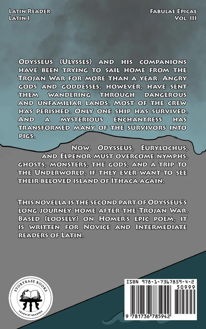 Rückseite: 9781736785942 | Errores Longi Ulixis, Pars II | A Latin Novella | Brian Gronewoller