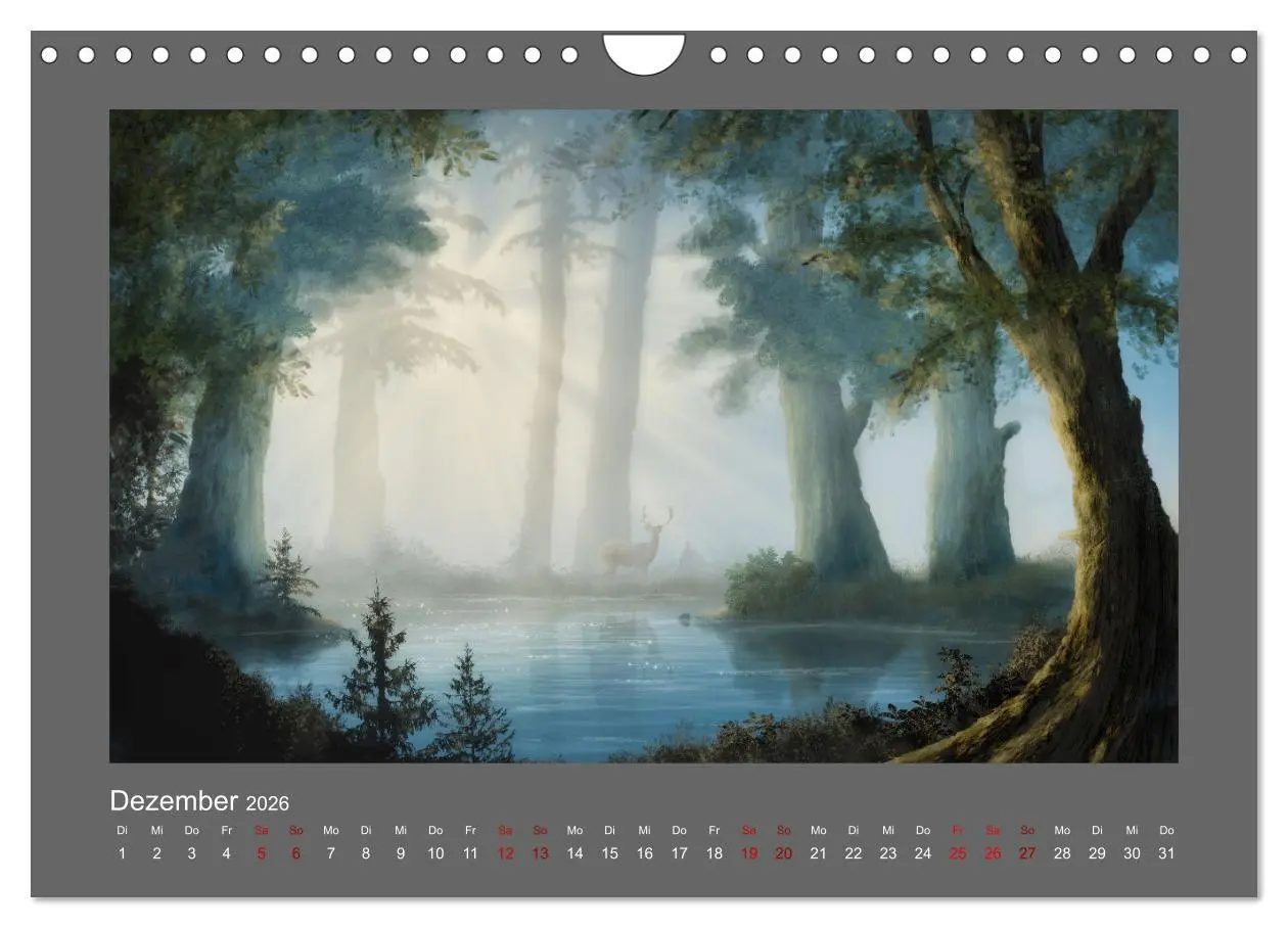 Bild: 9783457545942 | Geheimnisse des alten Waldes (Wandkalender 2026 DIN A4 quer),...