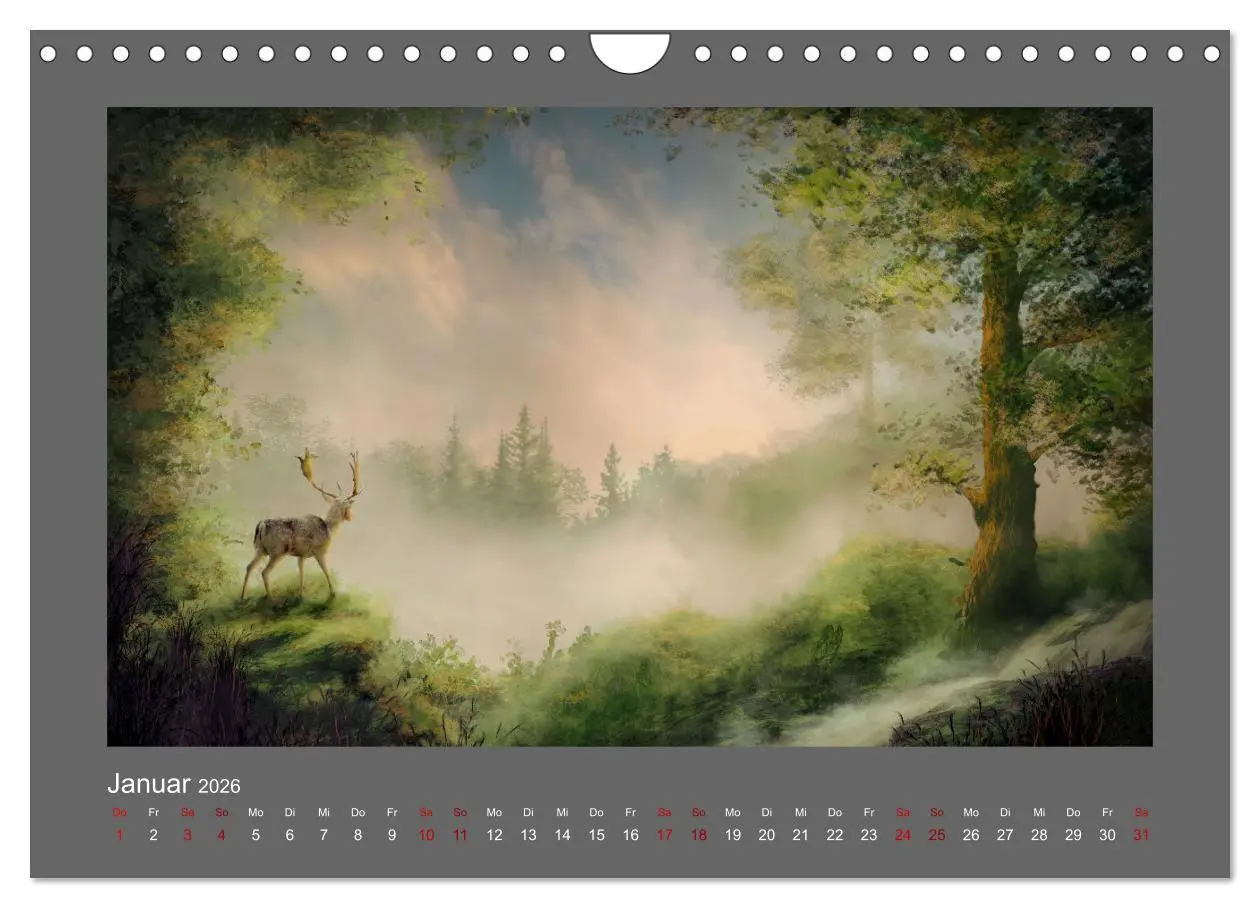 Bild: 9783457545942 | Geheimnisse des alten Waldes (Wandkalender 2026 DIN A4 quer),...